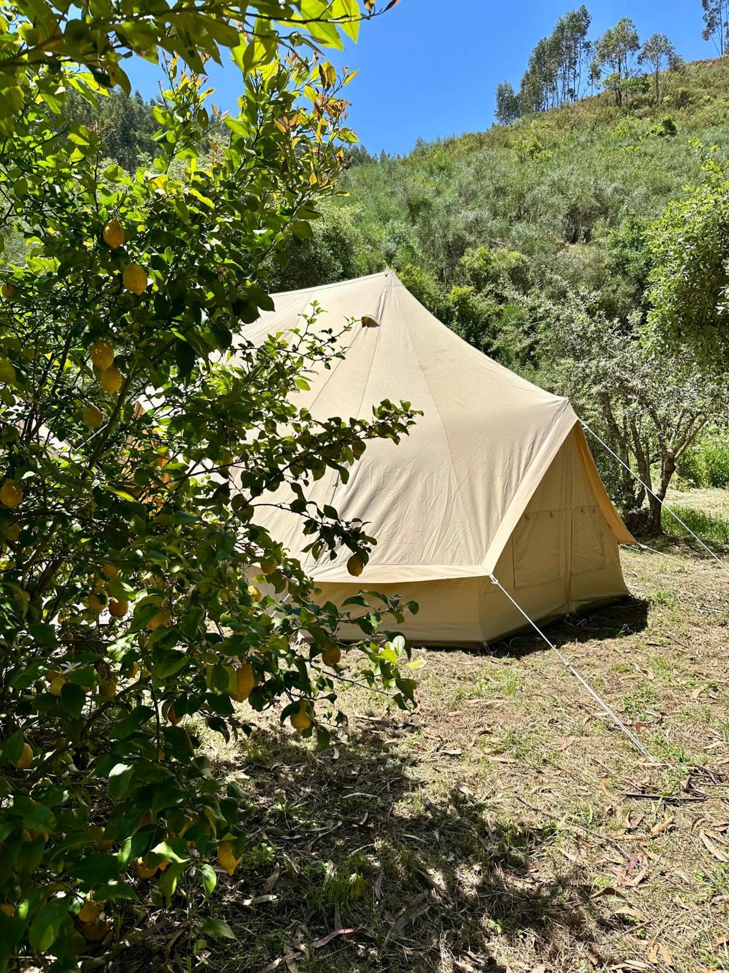 Giant Canvas Rental Tent Agro-Turismo Quinta Da Fonte ฟิเกโร โดส วิโญส ภายนอก รูปภาพ