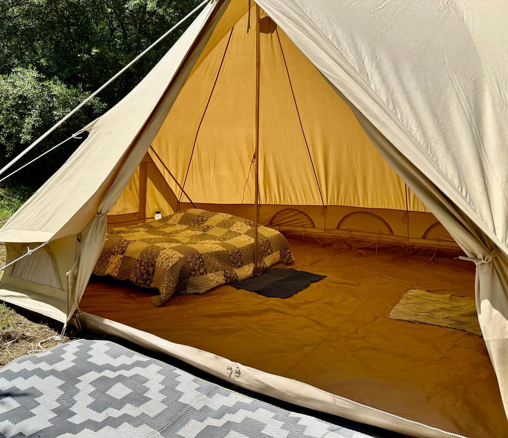 Giant Canvas Rental Tent Agro-Turismo Quinta Da Fonte ฟิเกโร โดส วิโญส ภายนอก รูปภาพ